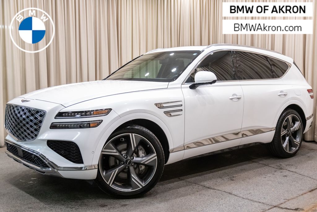 Uyuni White 2025 Genesis GV80 SUV / Crossover All-Wheel Drive 8-Speed Automatic