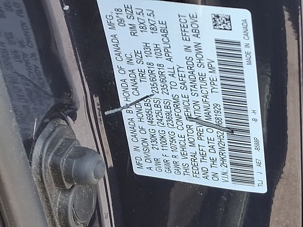 2018 Honda CR-V EX 28