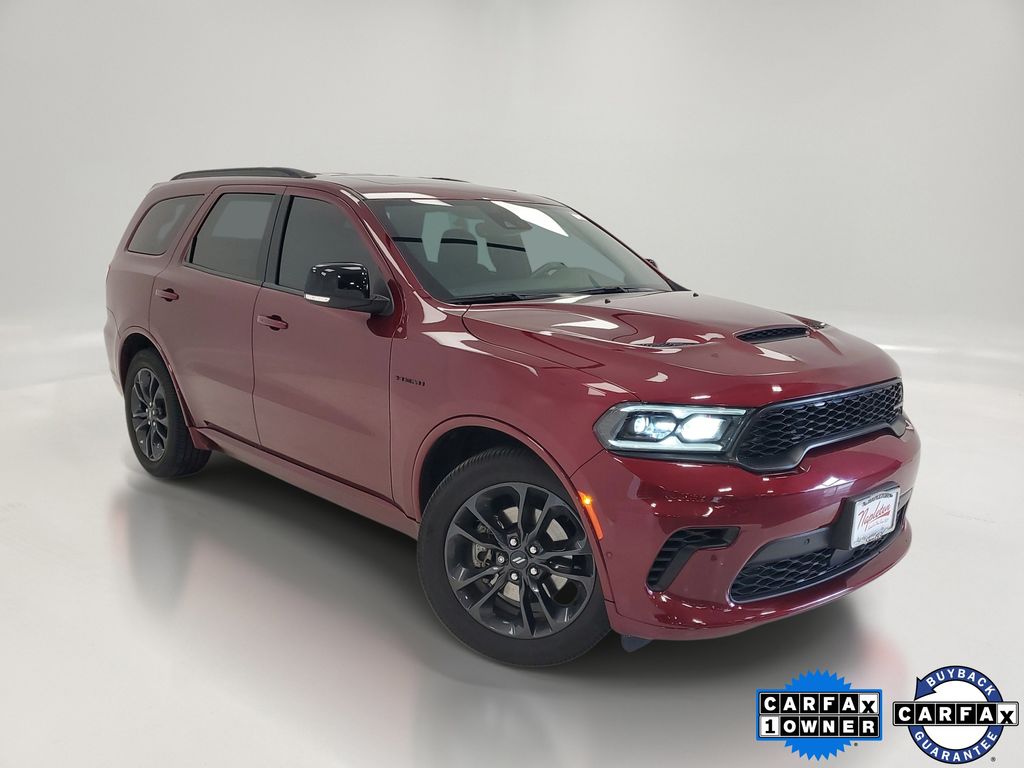 Octane Red Pearlcoat 2024 Dodge Durango R/T Plus AWD SUV / Crossover All-Wheel Drive 8-Speed Automatic