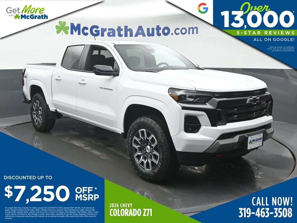 2026 Chevrolet Colorado Z71 Crew Cab 4WD