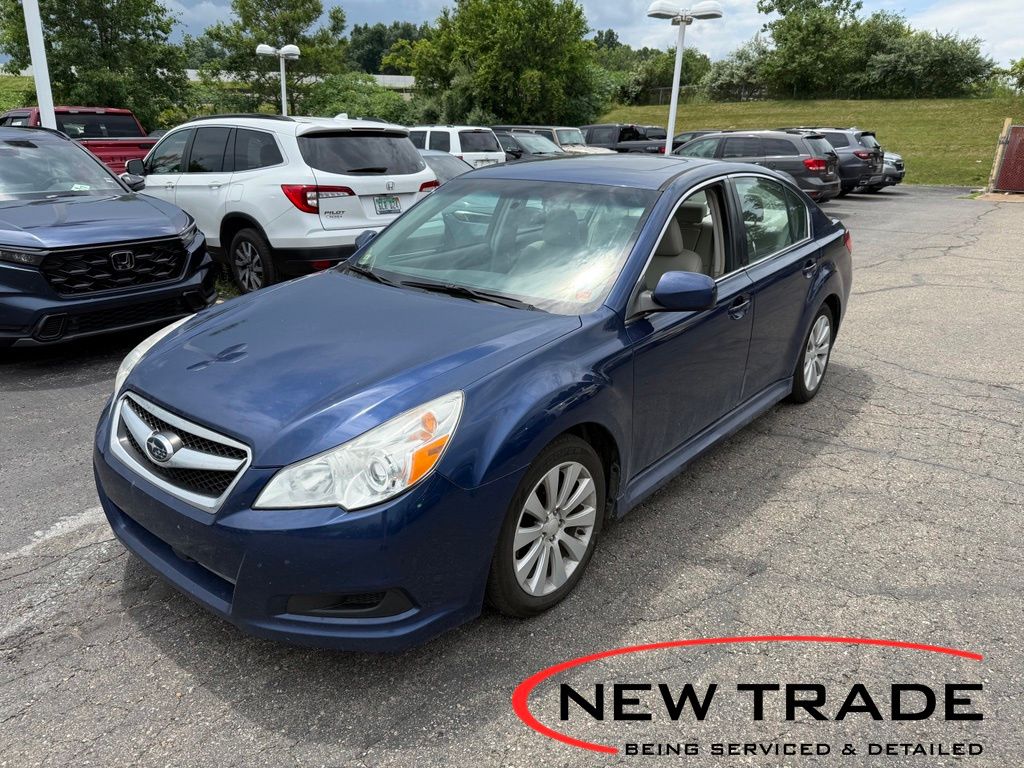 Azurite Blue Pearl 2010 Subaru Legacy Sedan All-Wheel Drive Continuously Variable Transmission