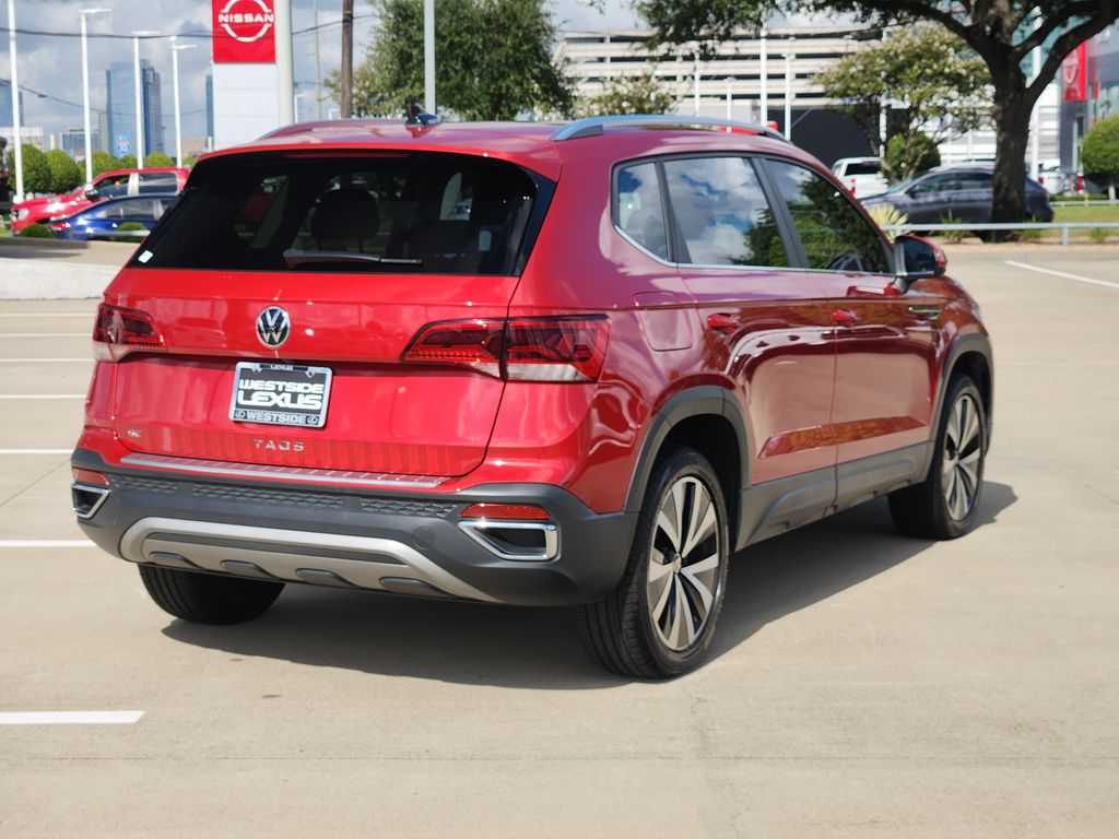 2022 Volkswagen Taos 1.5T SE Red at DeMontrond Mazda