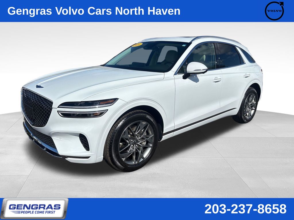 Alta White 2024 Genesis GV70 2.5T AWD SUV / Crossover All-Wheel Drive 8-Speed Automatic