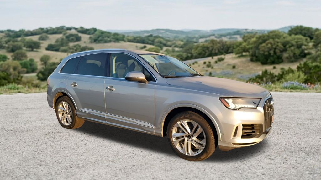 Satellite Silver Metallic 2024 Audi Q7 quattro Premium Plus 55 TFSI SUV / Crossover All-Wheel Drive 8-Speed Automatic