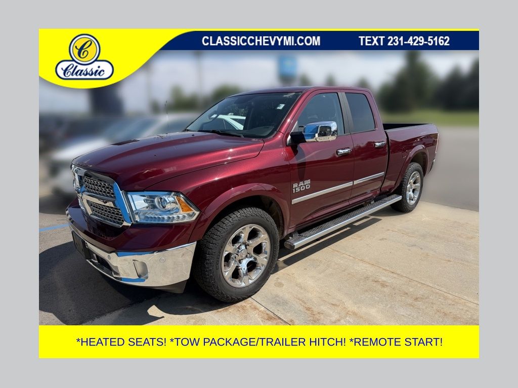  2018 RAM 1500 Laramie Quad Cab 4WD   