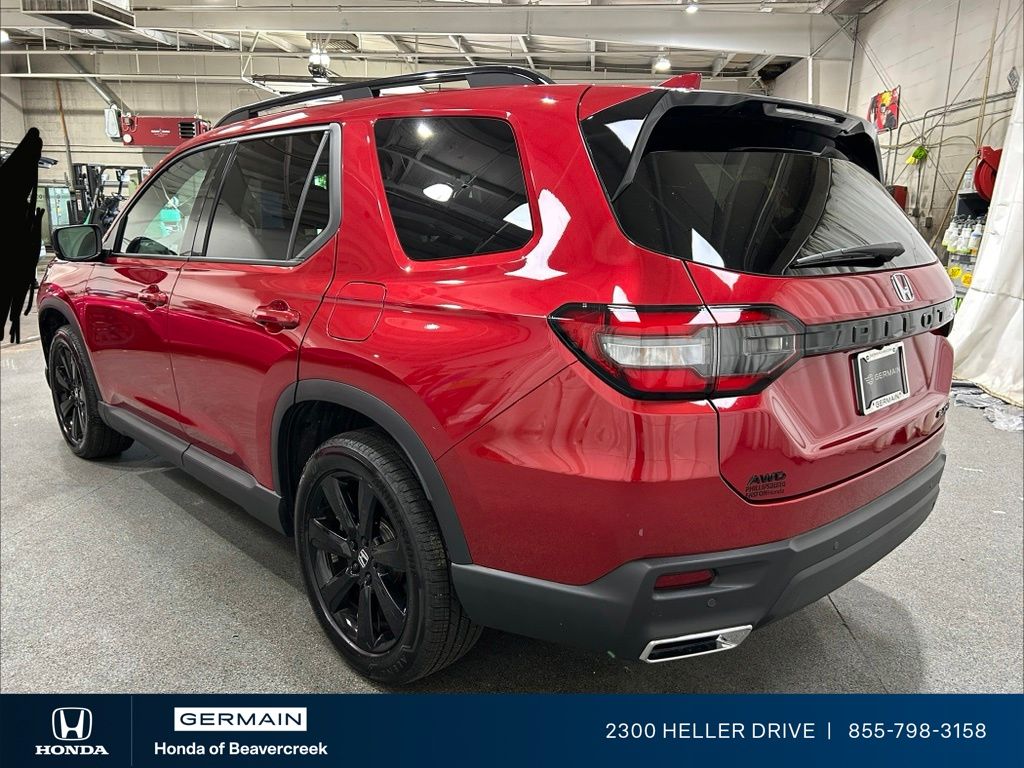 Certified Used 2025 Red Honda Black Edition image 6