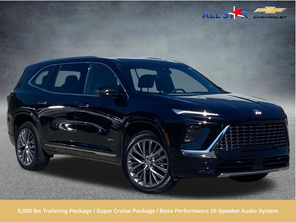 Black (Ebony Twilight Metallic) 2025 Buick Enclave SUV / Crossover Front-Wheel Drive 8-Speed Automatic