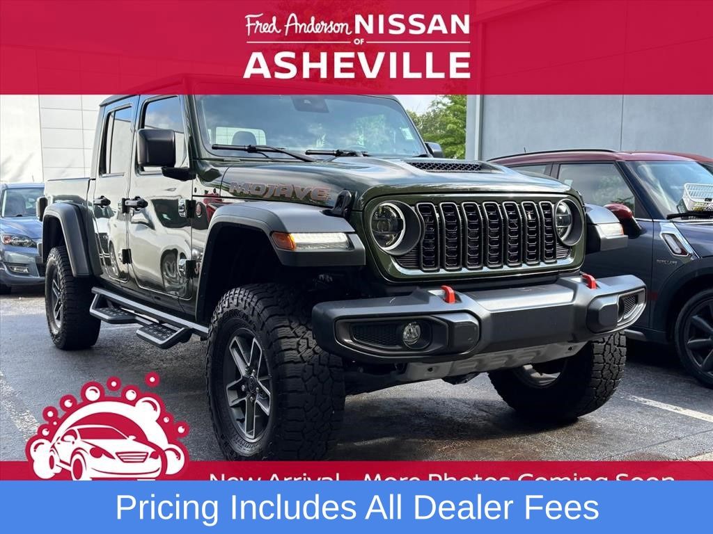 Sarge Green Clearcoat 2024 Jeep Gladiator Pickup Truck Four-Wheel Drive 8-Speed Automatic