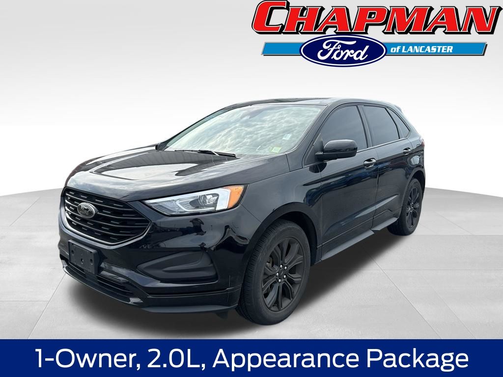 Black Metallic 2023 Ford Edge SUV / Crossover All-Wheel Drive 8-Speed Automatic