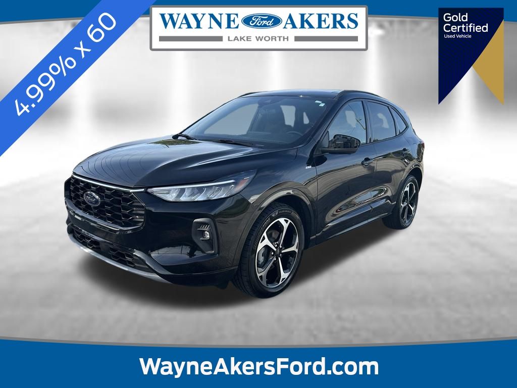 Black Metallic 2023 Ford Escape SUV / Crossover All-Wheel Drive 8-Speed Automatic