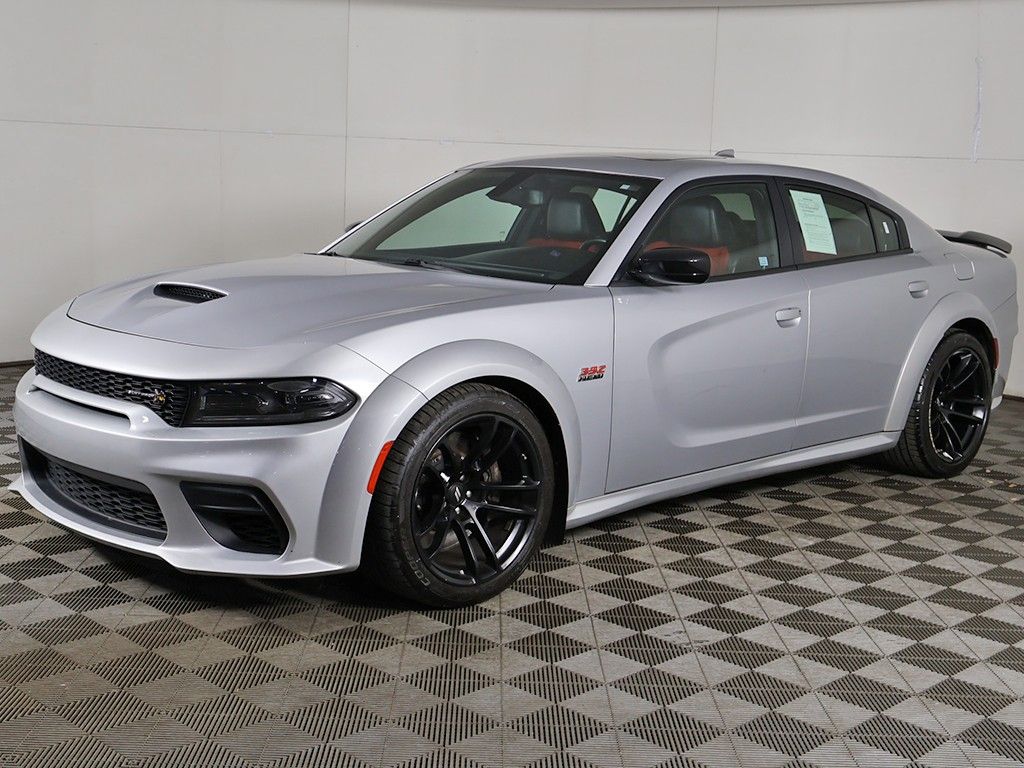 Used 2023 Silver Dodge R/T Scat Pack Widebody image 6