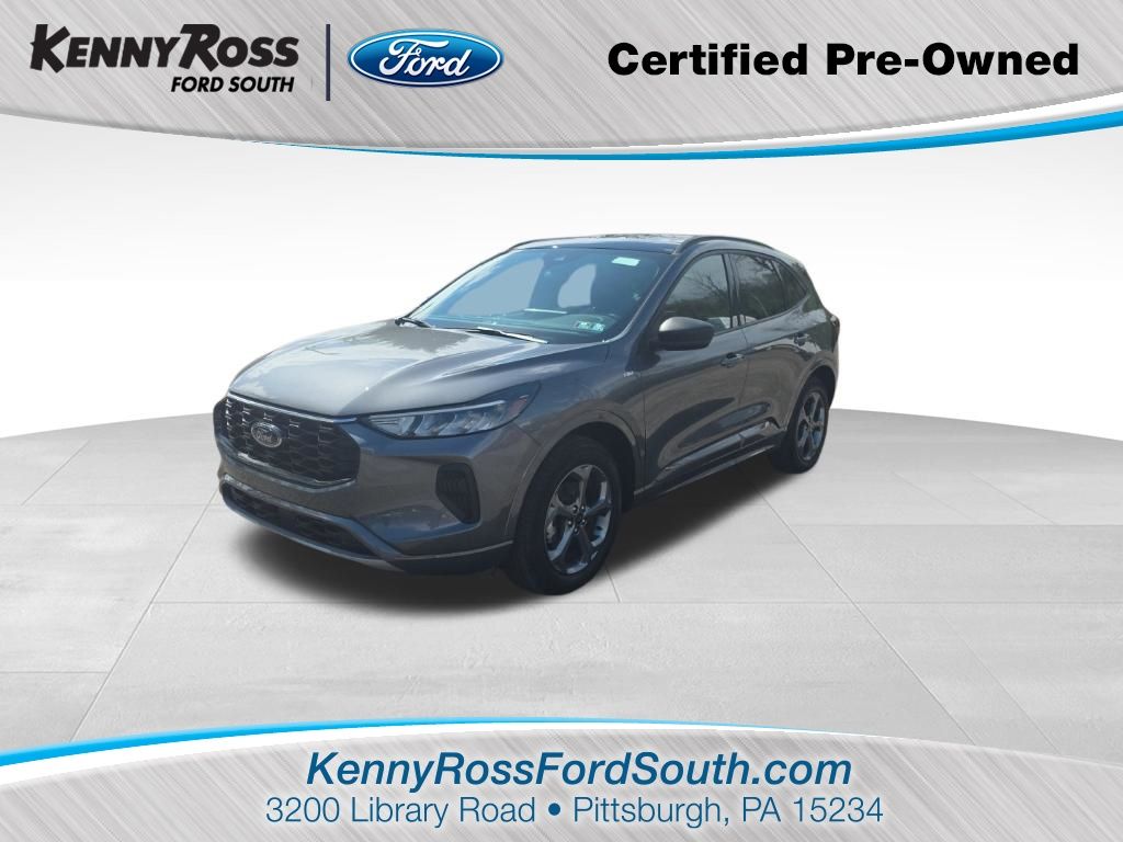 Gray Metallic 2024 Ford Escape ST-Line AWD SUV / Crossover All-Wheel Drive 8-Speed Automatic