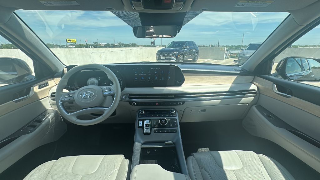 2024 Hyundai Palisade Limited Red at DeMontrond Gulf Freeway