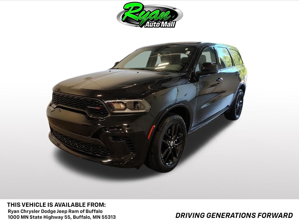 DB Black Crystal Clearcoat 2026 Dodge Durango SUV / Crossover All-Wheel Drive 8-Speed Automatic