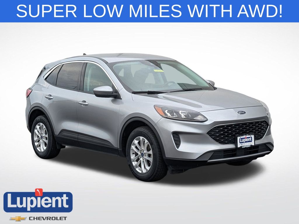 Silver Metallic 2021 Ford Escape SUV / Crossover All-Wheel Drive 8-Speed Automatic