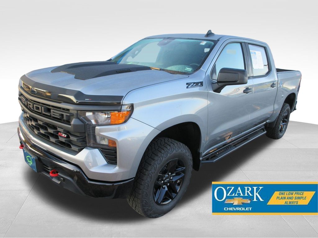 Sterling Gray Metallic 2026 Chevrolet Silverado 1500 Pickup Truck Four-Wheel Drive Automatic