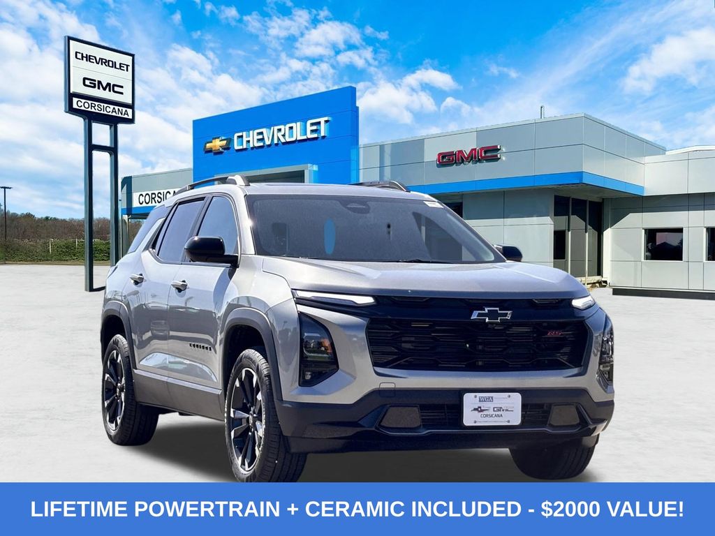 Sterling Gray Metallic 2026 Chevrolet Equinox SUV / Crossover Front-Wheel Drive Continuously Variable Transmission