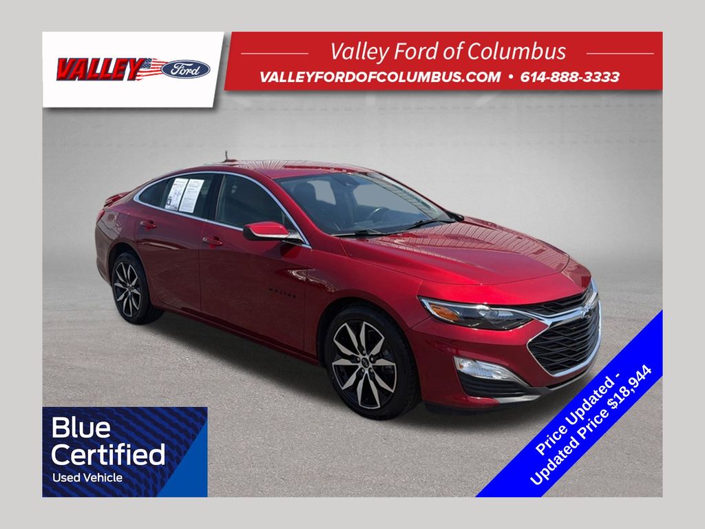 Radiant Red Tintcoat 2023 Chevrolet Malibu Sedan Front-Wheel Drive Continuously Variable Transmission