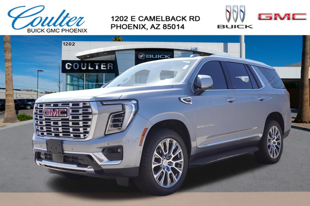 Sterling Metallic 2025 GMC Yukon SUV / Crossover Four-Wheel Drive 
