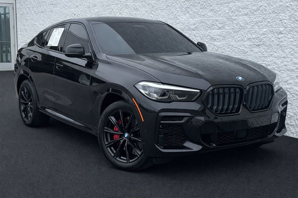 Black Sapphire Metallic 2023 BMW X6 xDrive40i AWD SUV / Crossover All-Wheel Drive 8-Speed Automatic