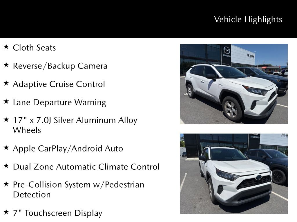 2020 Toyota RAV4 Hybrid LE