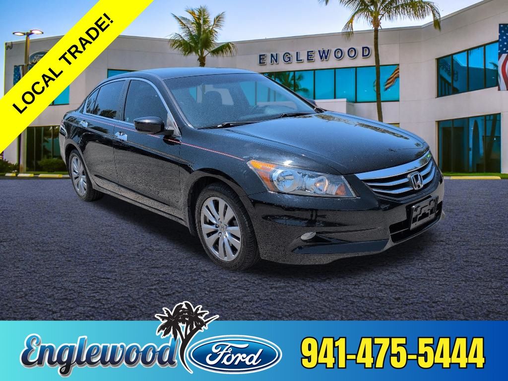 Crystal Black Pearl 2012 Honda Accord Sedan Front-Wheel Drive 5-Speed Automatic Overdrive