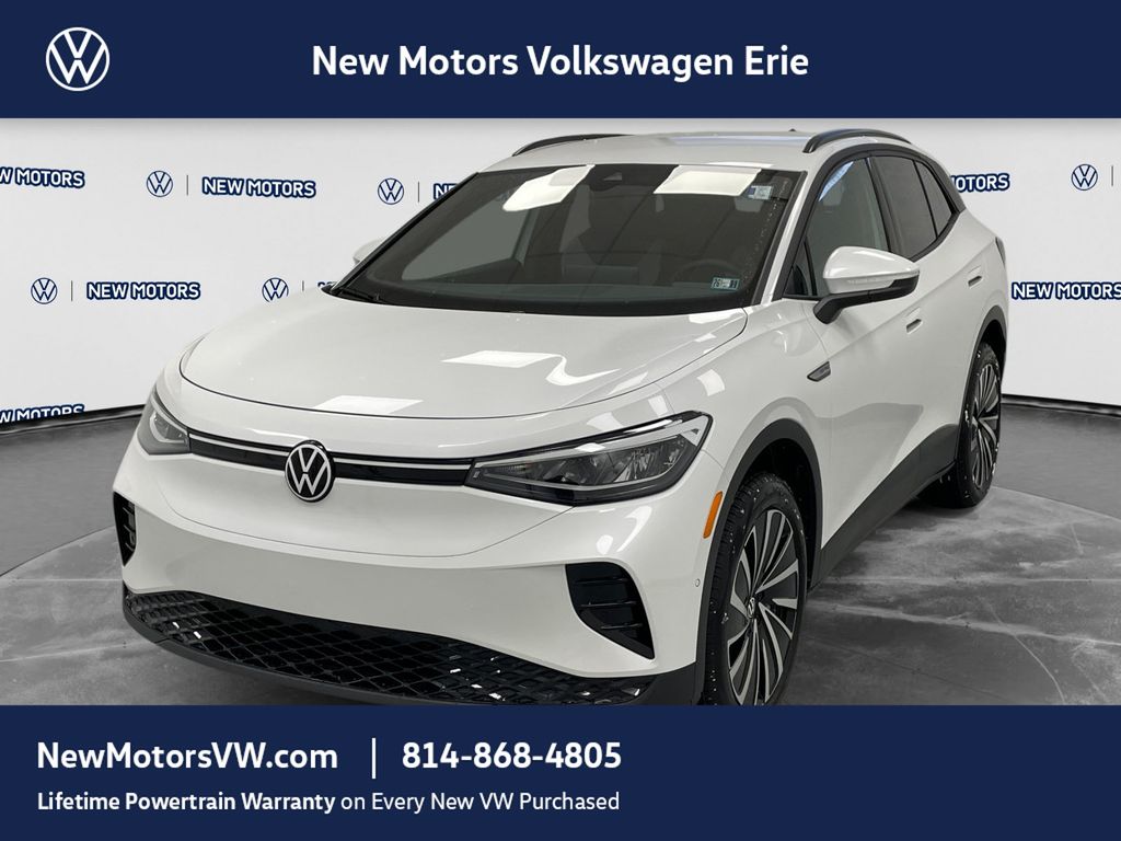 Opal White Pearl 2025 Volkswagen ID.4 SUV / Crossover All-Wheel Drive Automatic