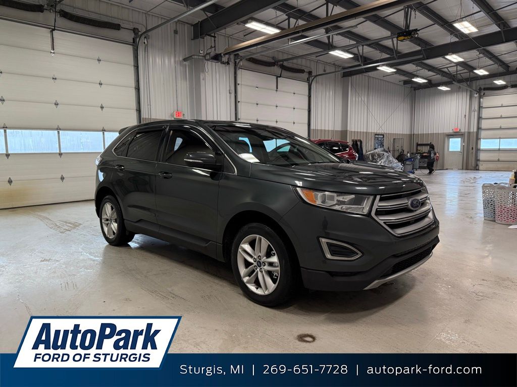 Guard Metallic 2015 Ford Edge SEL AWD SUV / Crossover All-Wheel Drive 6-Speed Automatic