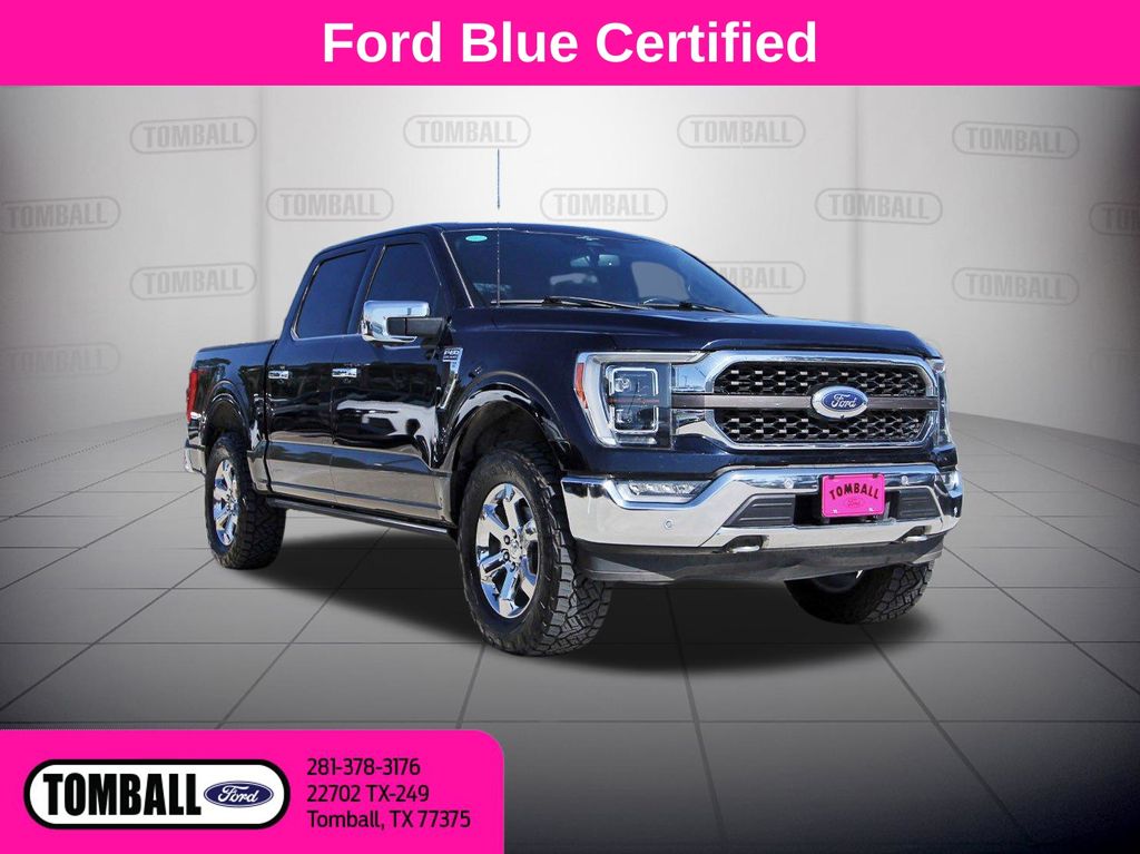 Brown 2023 Ford F-150 Pickup Truck Four-Wheel Drive Automatic