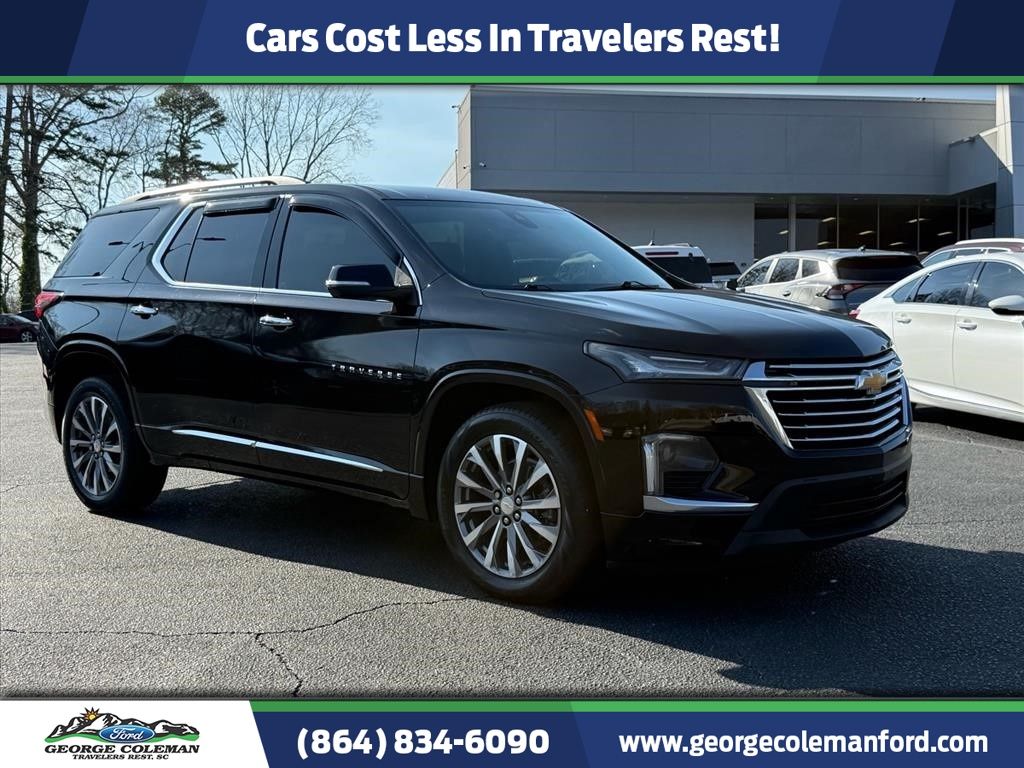 Mosaic Black Metallic 2023 Chevrolet Traverse SUV / Crossover Four-Wheel Drive 9-Speed Automatic