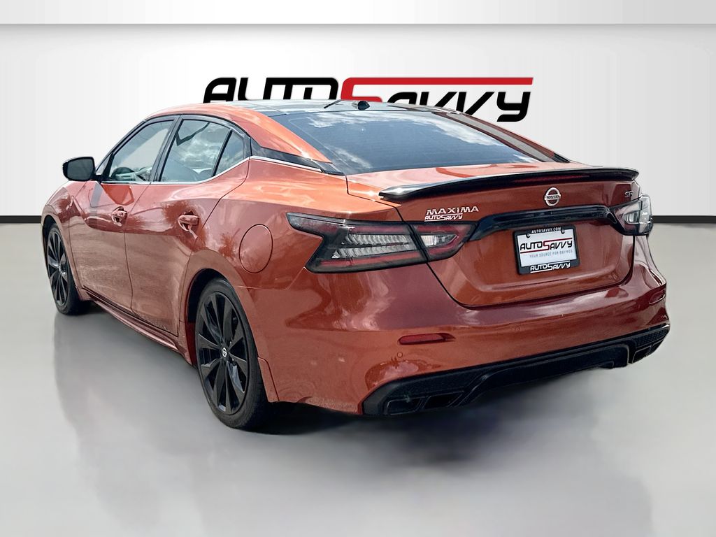 2022 Nissan Maxima SR Orange at AutoSavvy Houston Northwest