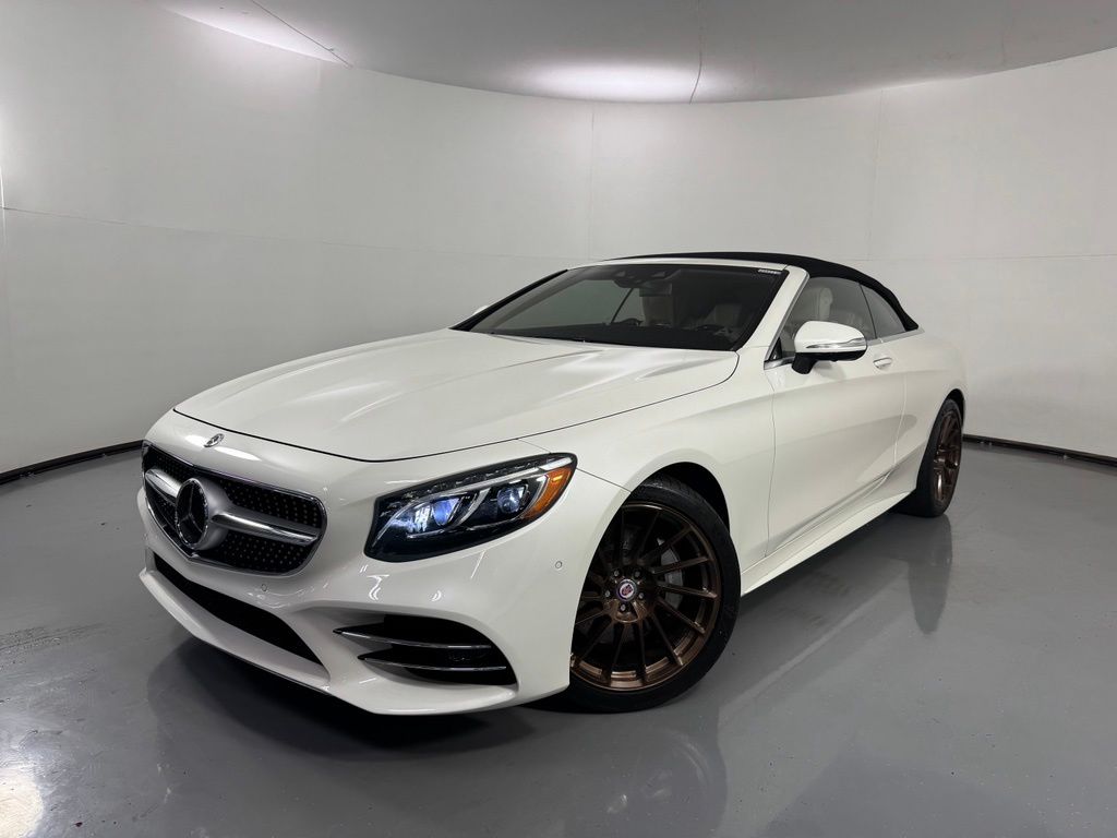 Black 2021 Mercedes-Benz E-Class Convertible Rear-Wheel Drive 9-Speed Automatic