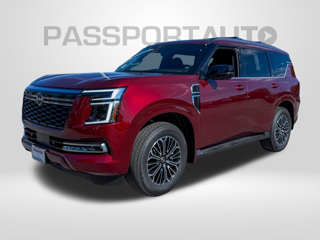 Coulis Red Pearl 2026 Nissan Armada SUV / Crossover Four-Wheel Drive 9-Speed Automatic