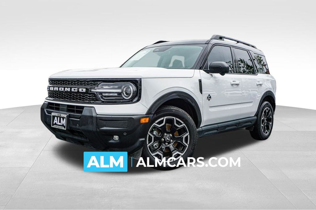 Oxford White 2025 Ford Bronco Sport SUV / Crossover All-Wheel Drive 8-Speed Automatic