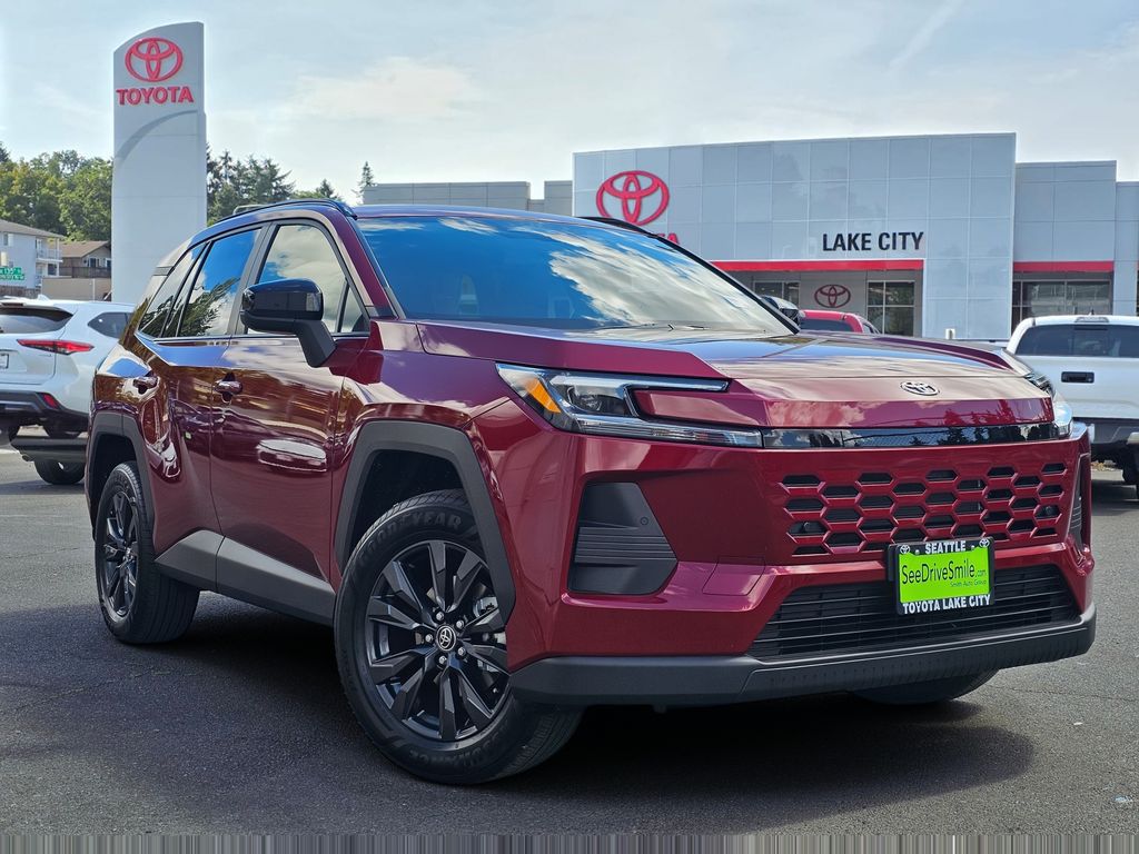 Red (Ruby Flare Pearl) 2026 Toyota RAV4 XLE Premium AWD SUV / Crossover All-Wheel Drive Continuously Variable Transmission