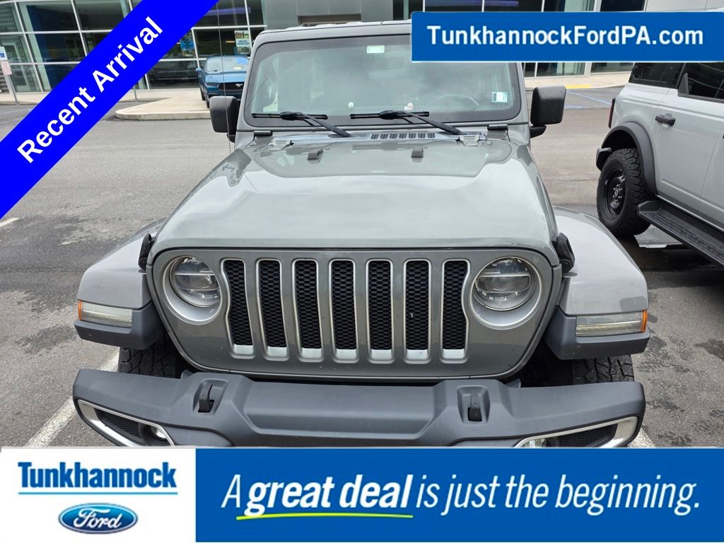 Sting-Gray Clearcoat 2018 Jeep Wrangler SUV / Crossover Four-Wheel Drive 8-Speed Automatic