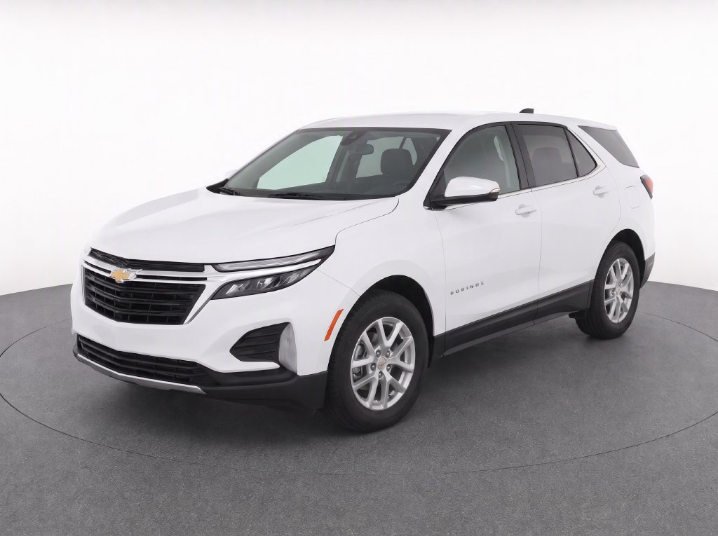 2022 Chevrolet Equinox LT White at Klick Lewis Buick Chevrolet