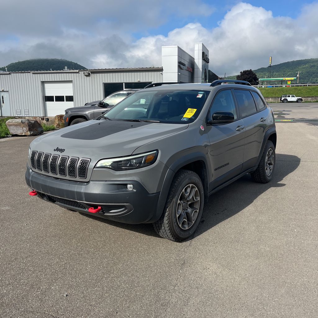 Gray Clearcoat 2023 Jeep Cherokee SUV / Crossover Four-Wheel Drive 9-Speed Automatic