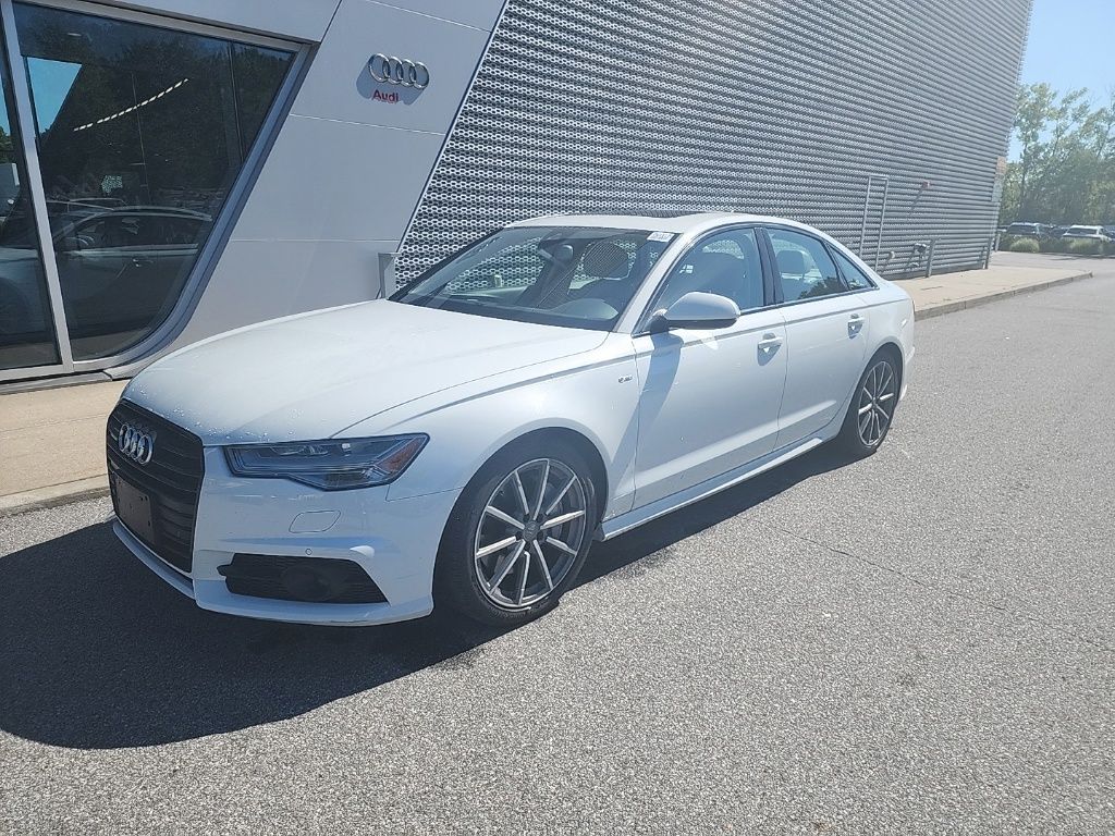 Glacier White 2018 Audi A6 Sedan All-Wheel Drive 8-Speed Automatic