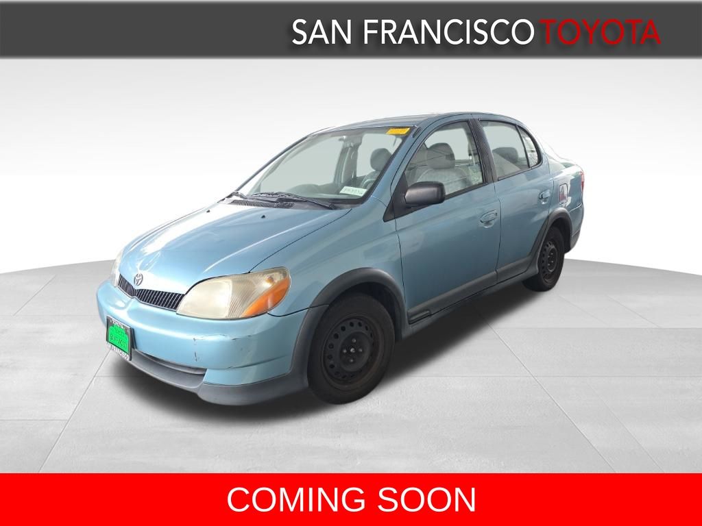 Seafoam Blue Metallic 2000 Toyota ECHO 4 Dr STD Sedan Sedan Front-Wheel Drive 4-Speed Automatic