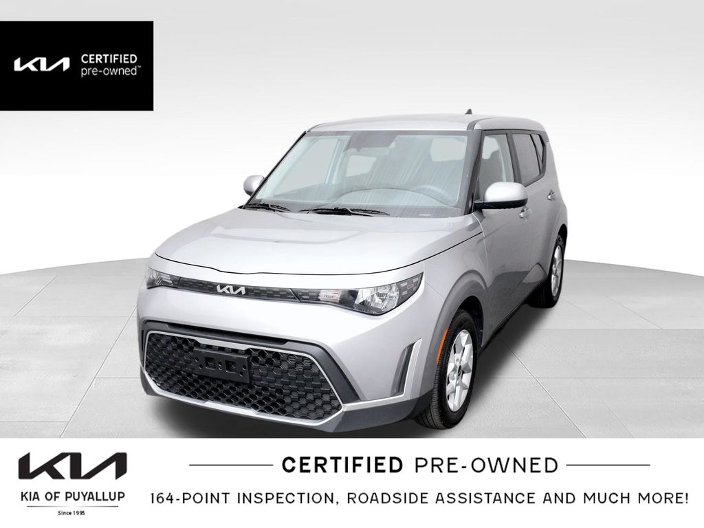 Steel Gray 2025 Kia Soul SUV / Crossover Front-Wheel Drive Continuously Variable Transmission