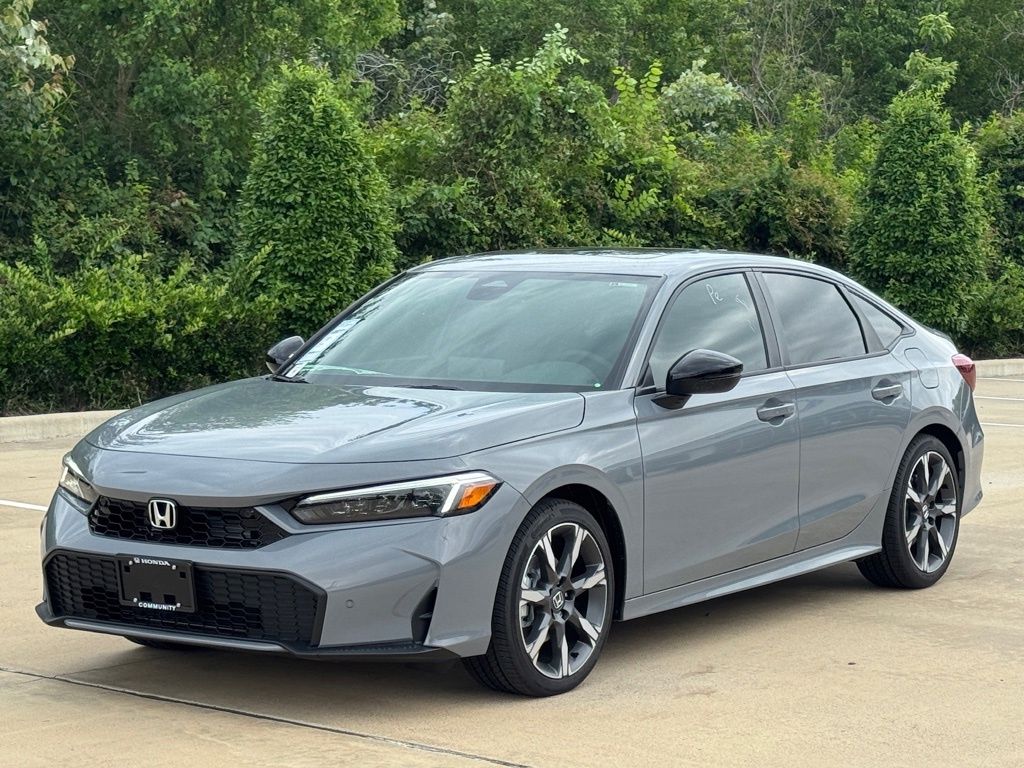 2026 Honda Civic Hybrid Sport Touring Gray at Legacy Ford