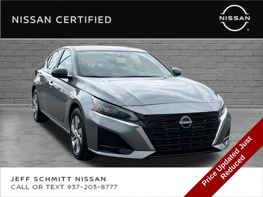 Gray (Gun Metallic) 2025 Nissan Altima Sedan Front-Wheel Drive Continuously Variable Transmission