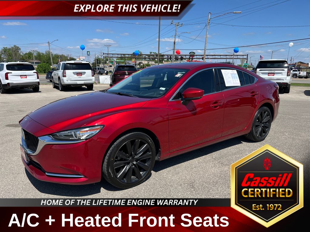 Soul Red Crystal Metallic 2019 Mazda MAZDA6 Grand Touring Reserve FWD Sedan Front-Wheel Drive 6-Speed Automatic