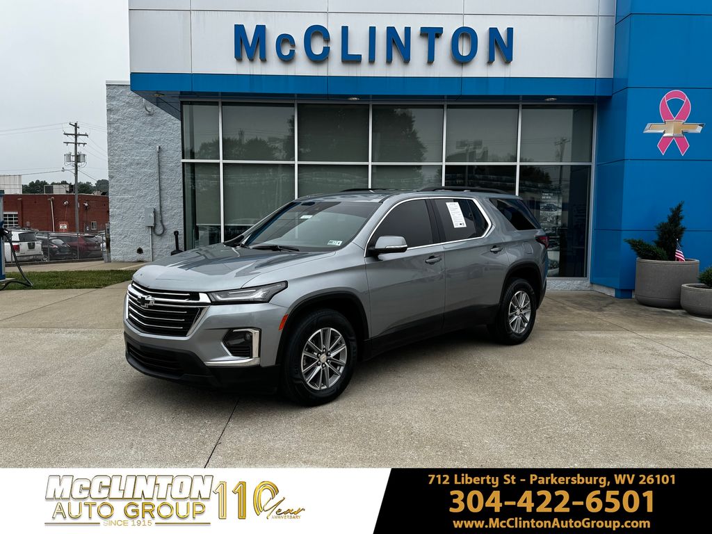 Sterling Gray Metallic 2023 Chevrolet Traverse SUV / Crossover Four-Wheel Drive 9-Speed Automatic