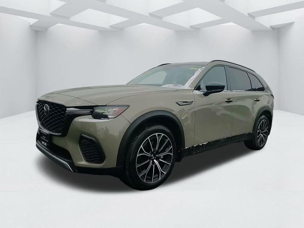 Zircon Sand Metallic 2025 Mazda CX-70 PHEV Premium AWD SUV / Crossover All-Wheel Drive 8-Speed Automatic