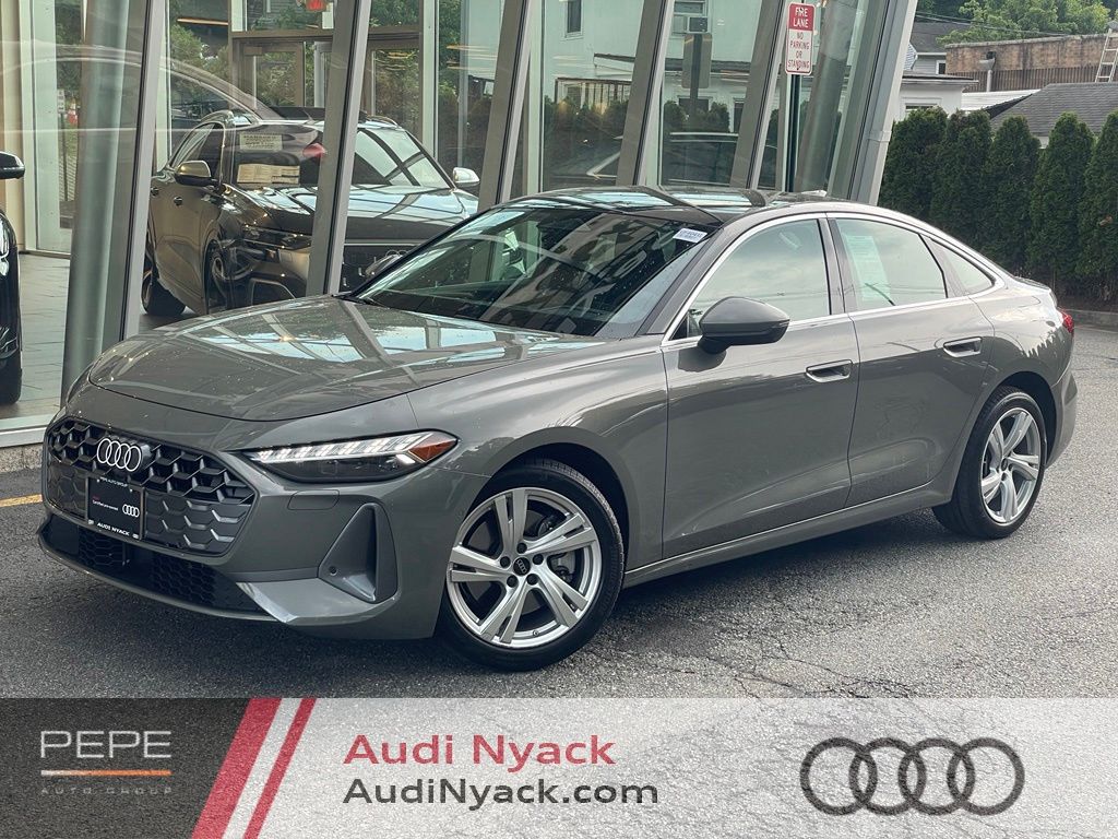 Chronos Gray Metallic 2025 Audi A5 quattro Premium Plus Sedan Sedan All-Wheel Drive 7-Speed Automatic