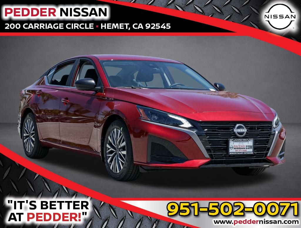 Red (Scarlet Ember Tintcoat) 2026 Nissan Altima 2.5 SV FWD Sedan Front-Wheel Drive Continuously Variable Transmission