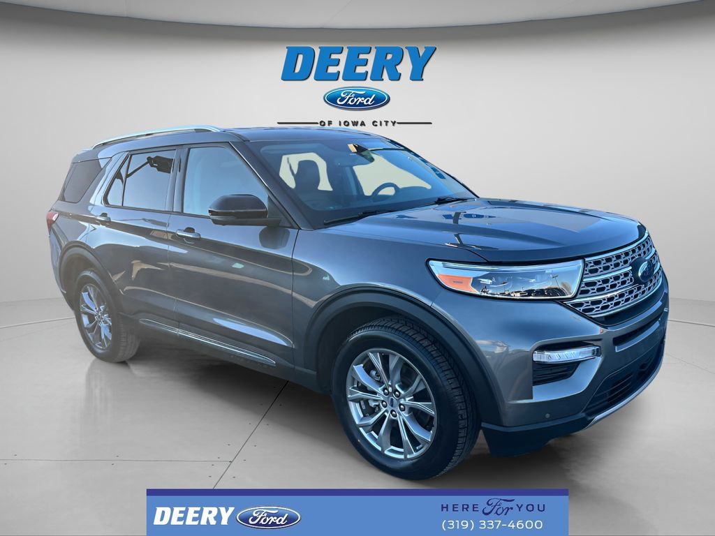 Gray Metallic 2021 Ford Explorer Limited AWD SUV / Crossover All-Wheel Drive 10-Speed Automatic