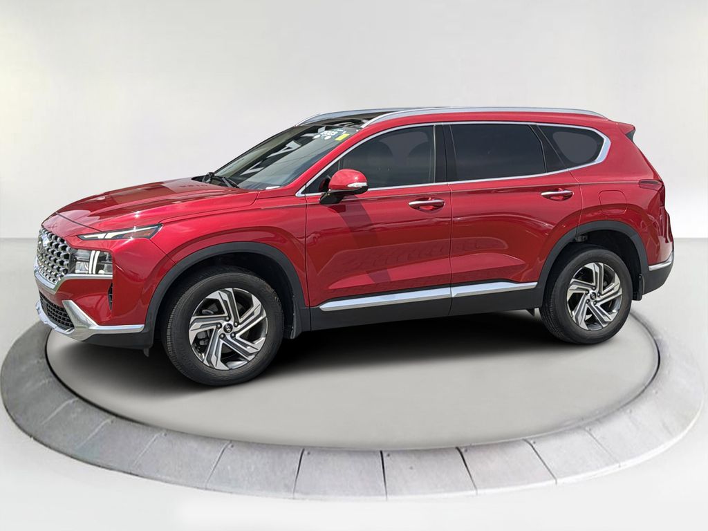 Calypso Red 2023 Hyundai Santa Fe SUV / Crossover All-Wheel Drive 8-Speed Automatic